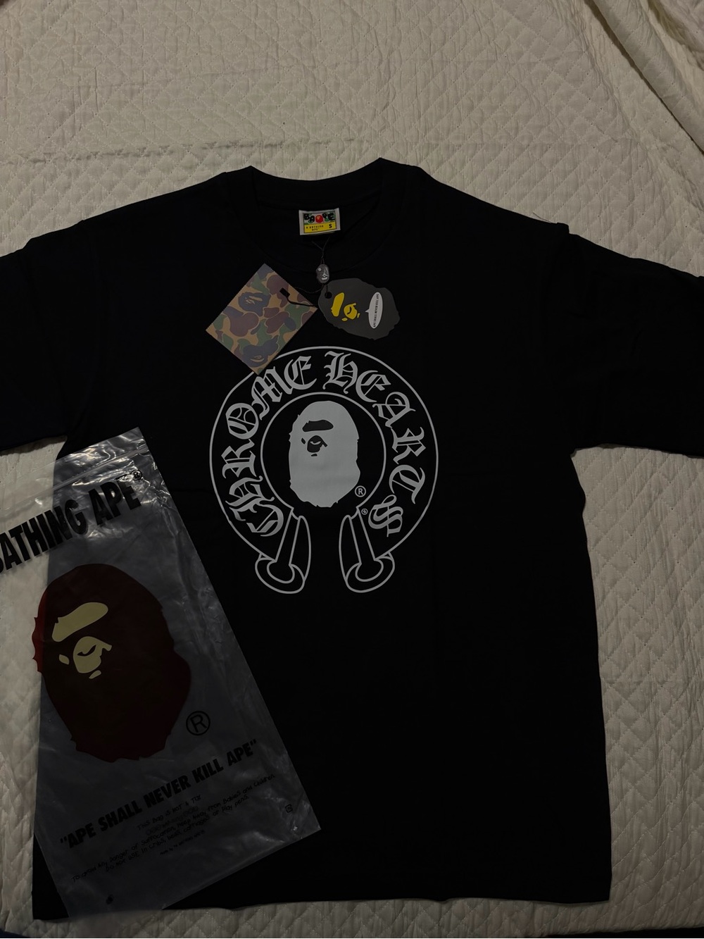 A Bathing Ape X Chrome Hearts Tee